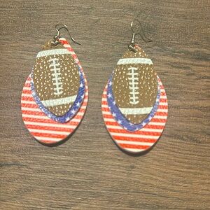 American Football Earrings